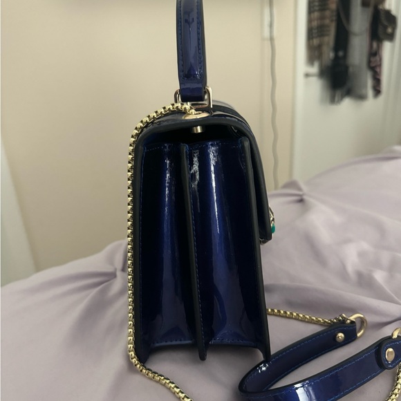 Serpent Clasp Top-Handle Bag - Picture 3 of 9